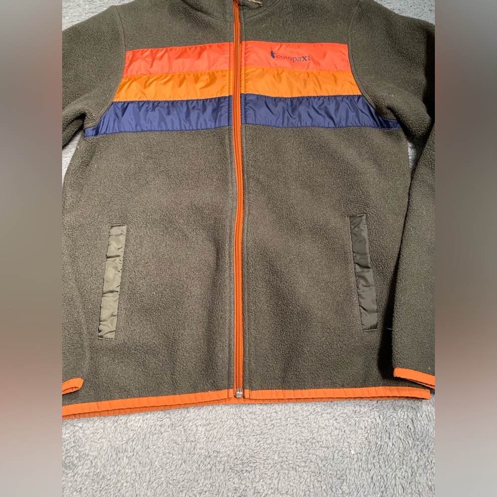 Cotopaxi teca Fleece Jacket with Orange and Blue small - Picture 3 of 9